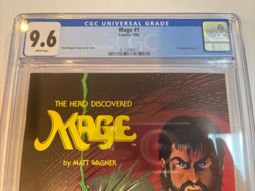 Mage (1984) # 1 (CGC 9.6 WP) Matt Wagner | 1st Solo # 1