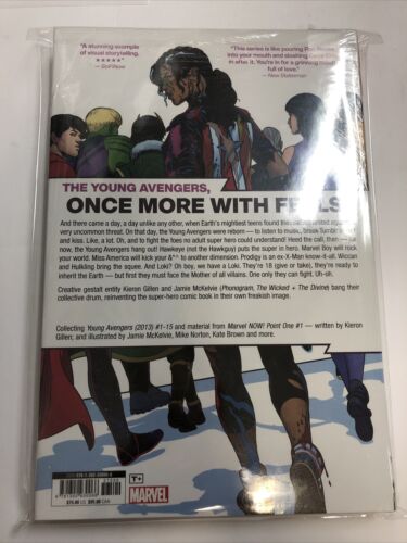 Young Avengers Omnibus(2021) Marvel HC Kieron Gillen | DM Cover