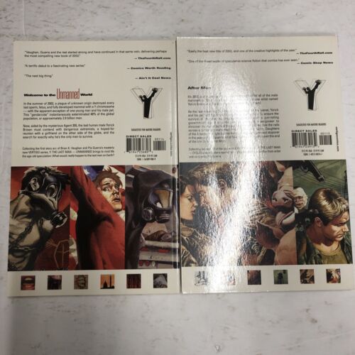 Y: The Last Man 1-10 By Brian K. Vaughan (2003) TPB Vertigo Comics