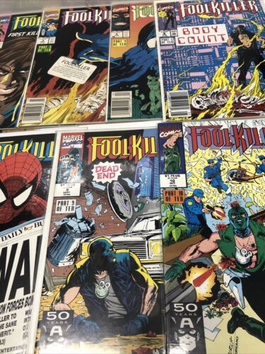 Foolkiller (1991) Set Issues # 1-10 • Missing # 7 • Marvel Comics • Steve Garber