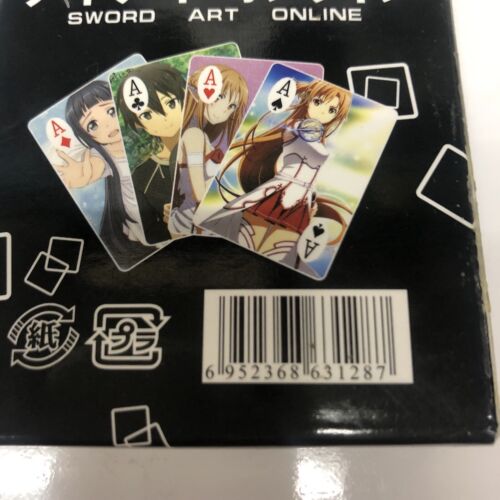 Anime Poker Playing Cards • Swor • Art • Online • Manga • Japan