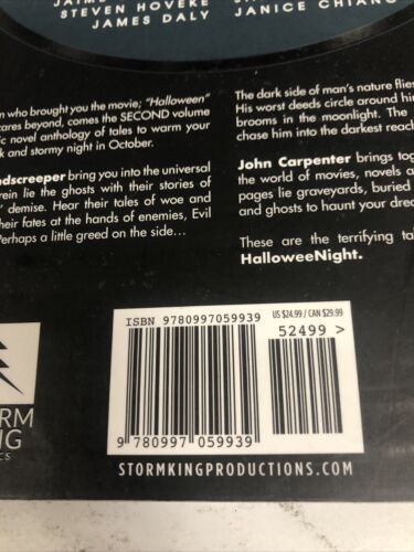 Tales For A Halloween Night (2017) Storm king TPB SC John Carpenter