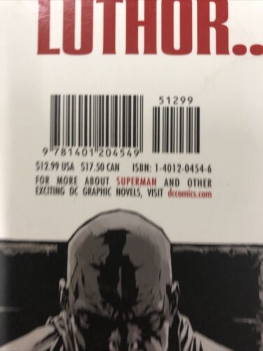 Lex Luthor: Man Of Steel By Brian Azzarello (2005) TPB DC Comics