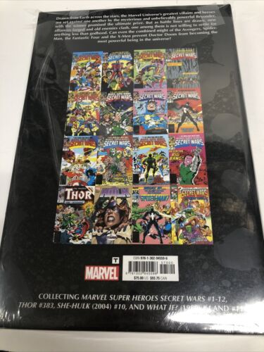 Marvel Super Heroes Secret Wars (2022) Marvel Omnibus HC Jim Shooter