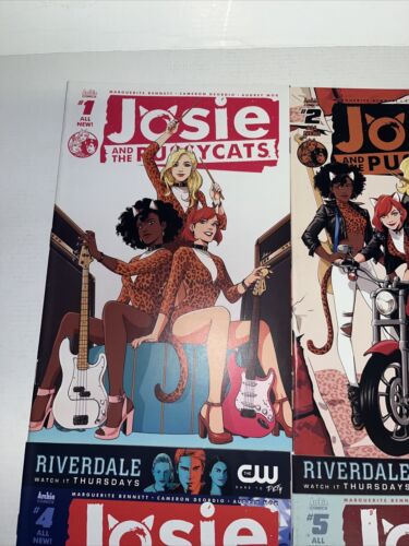 Josie And The Pussycats (2016) # 1-5 + Sabrina Teenage Witch # 1 (VF/NM) Set