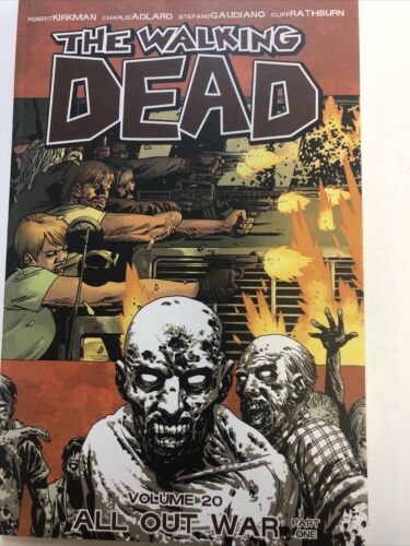 The Walking Dead Vol.20 All Out War Part One (2014) Image TPB SC Robert Kirkman