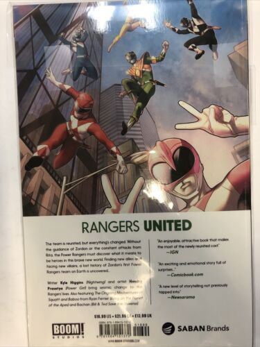 Mighty Morphin Power Rangers Vol.5 (2018) Boom TPB SC Kylie Higgins