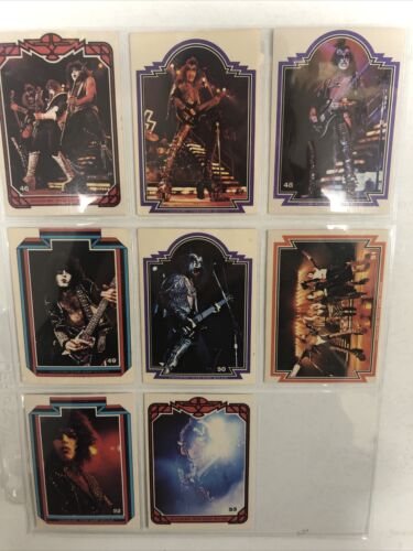 KISS Army Aucoin MGT Cards (1978)By AGRMT With KISS -incomplete Set Of 56 Cards