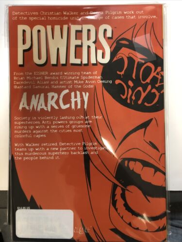 Powers Vol.5 : Anarchy (2009) Image TPB SC Brian Bendis