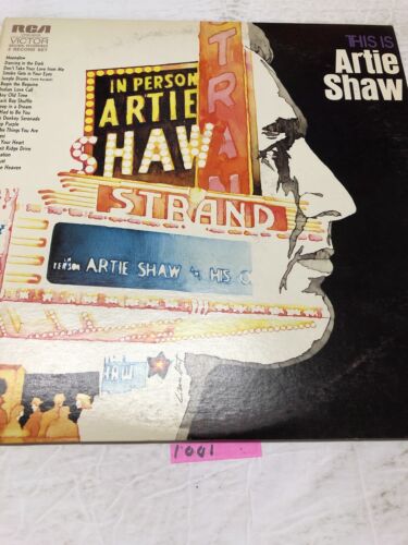 This Is Artie Shaw Double Vinyl  LP Albums