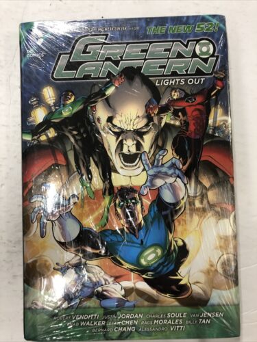 Green Lanter Lights Out By Robert Venditti (2014) HC DC Comics