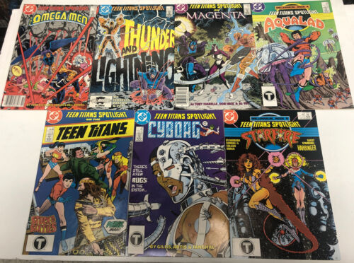 Teen Titans Spotlight (1986) #1-21 (VF/NM) Complete Set #14 1st solo Nightwing