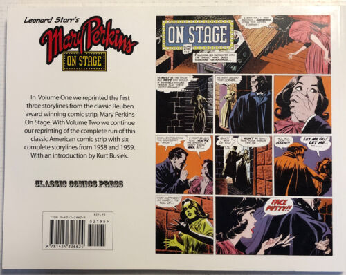 Leonard Starr's Mary Perkins On Stage Vol.2 (2006/2007) Classic Comics Press| HC