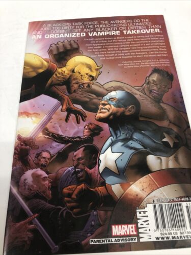 Ultimate Comics Avengers: Blade Vs The Avengers By Mark Millar (2011) HC Marvel