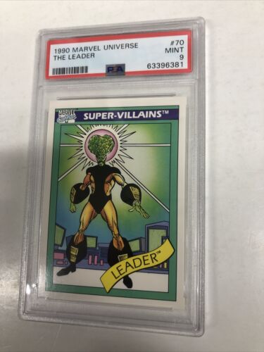 1990 Marvel Universe Super-Villains The Leader