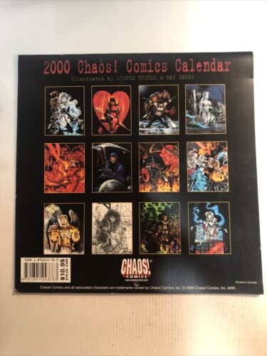 2000 Lady Death Calendar F/VF ~ Chaos Comics | Steven Hughes & Roy Young