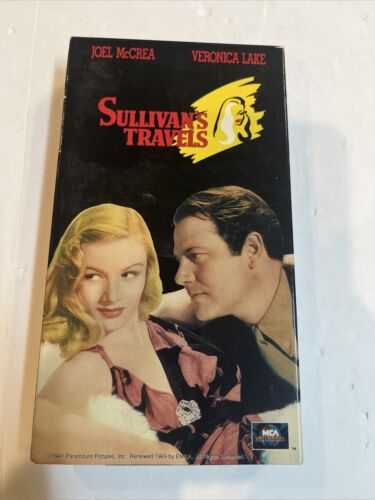 Sullivans Travels (VHS, 1993) Joel McCrea • Veronica Lake  | Paramount