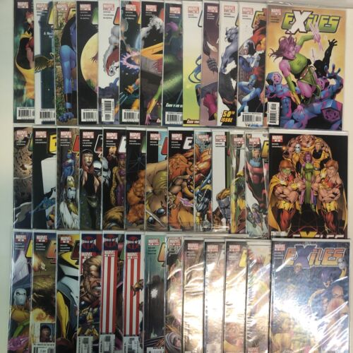 Exiles (2001) Set # 1-100 & All New # 1-11 & Annual 1 & One Shot & Infinity (NM)