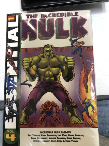 Essential: The Incredible Hulk Vol.4  (2006) Marvel TPB SC Roy Thomas