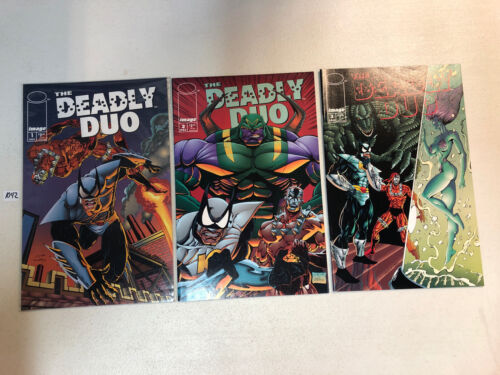 Deadly Duo 1st series (1994) #1-3; 2nd series #1-4 (VF/NM) Complete Sets