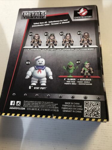 Jada Metals Diecast 4" Tall Figure  97640 - Zeddemore - Ghostbusters