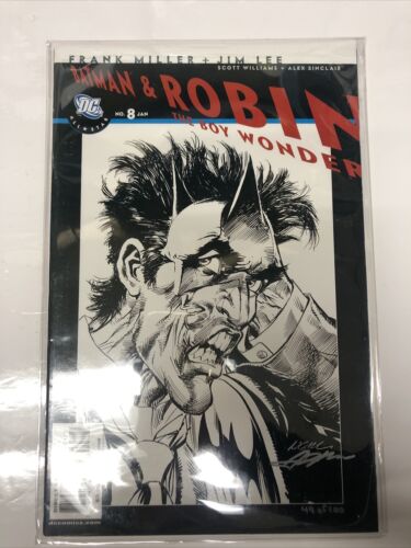 Batman & Robin The Boy Wonder • Signed Neal Adams VF / NM Frank Miller • Jim Lee