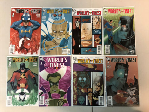 World’s Finest (2009) #1-4 + Variant Cover #1-4 (VF/NM) Set DC Comics