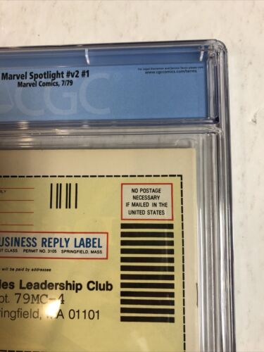 Marvel Spotlight V2 (1979) #6 CGC (9.4 NM OFWTWP) | Captain Marvel # 1