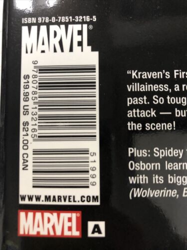 Spider-Man: Kraven’s First Hunt By Dan Slott (2008) HC Marvel Comics