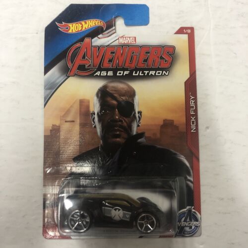 Hot Wheels AVENGERS Age of Ultron Nick Fury Ultra Rage 1/8 Series MCU 2014 Mint