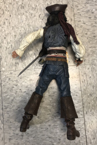 Captain Jack Sparrow Pirates of the Caribbean Figure 18" Disney (2004)Neca