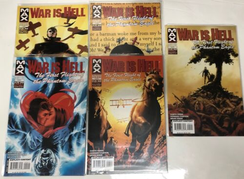 War Is Hell (2008) Set 1-4 • Max Comics • J.S. Cardone • Toby Jaffe • Moritz •