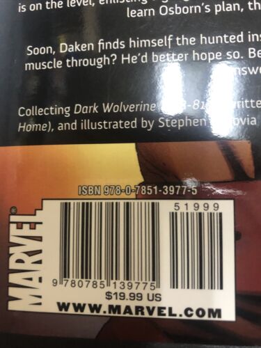 Dark Wolverine My Hero (2010) Marvel  TPB HC Daniel Way