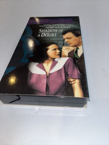 Shadow of a Doubt (VHS, 1999) Alfred Hitckcock • Teresa Wright • Joseph Cotten