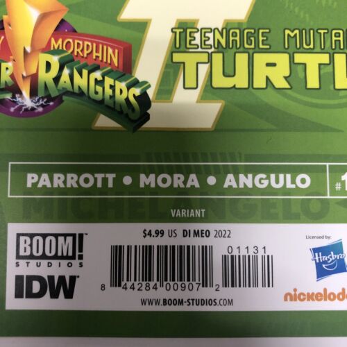 Mighty Morphin Power Rangers/Teeange Mutant Ninja Turtles (2022)