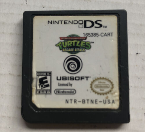 Turtles Arcade Attack Nintendo DS Game - Cartridge Game Only