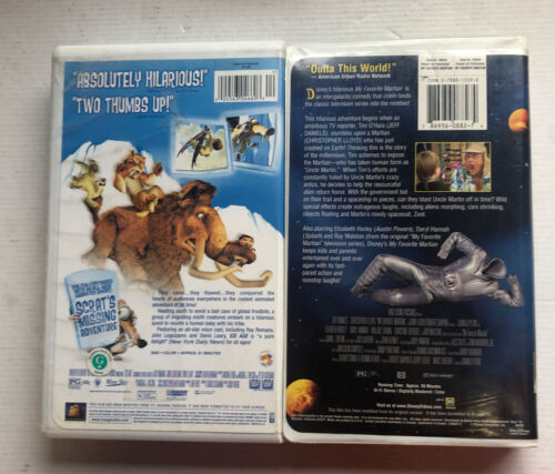 Ice Age & My Favorite Martian Bundle (VHS)