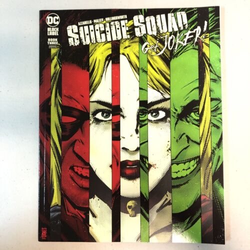 Suicide Squad Get Joker! (2022) Book 3 + Variant By Azzarello Mag DC Black Label