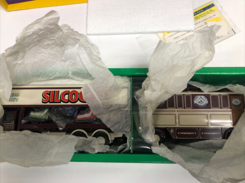 Corgi 1/50 scale 24801 Leyland Dodgem truck & caravan set Silcocks Warrington