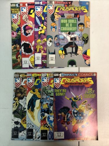 Fly, Blackhood, Comet, Crussaders, Shield, Crucible, Jaguar, Web (1992) (VF/NM)