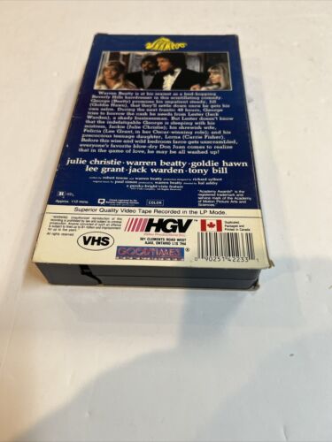 Shampoo (VHS) Warren Beaty Julie Christie Goldie Hawn  | HGV