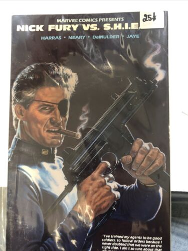 Nick Fury Vs. S.H.I.E.L.D (1991) Marvel TPB SC Bob Harras