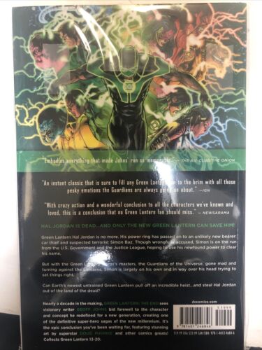 Green Lantern Vol.3 : The End  (2014) Dc Comics TPB SC Geoff Johns