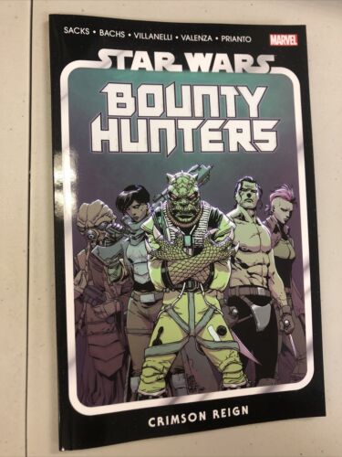 Star Wars Bounty Hunters Crimson Reign (2022) Marvel  TPB SC