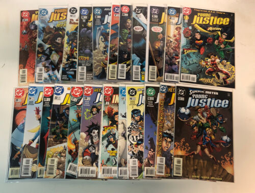 Young Justice (1998) #1-55 (VF/NM) Incomplete Set • Missing # 4