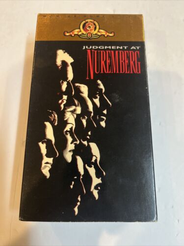 Judgment at Nuremberg (VHS, 2-Tape Set)  Spencer Tracy • Burt Lancaster | MGM/UA