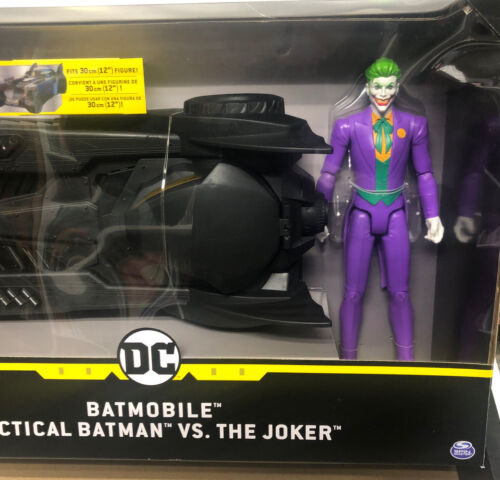 Batmobile Tactical Batman Vs The Joker | Box Size: 13”x24”x6” | DC Comics| Toy