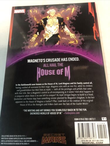 House Of M Warzones (2016) Marvel TPB SC Hopeless