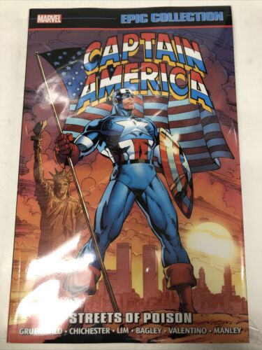 Captain America  (2024) TPB • Streets Of Poison • Marvel Universe • Gruenwald