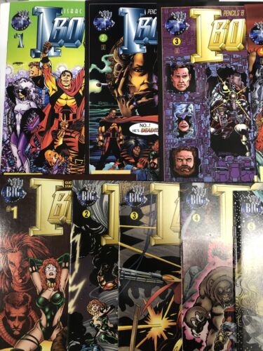 Isaac Asimov’s I-Bots (1995) Tekno #1-7, Big #1-9 (VF/NM) Complete Sets Run Lot